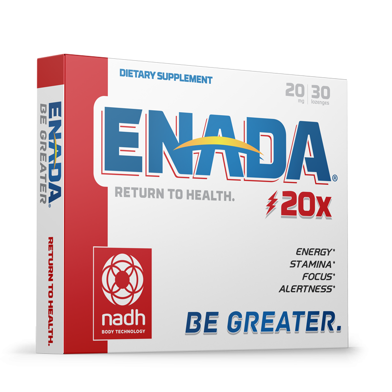 Enada 20x (20mg) - IN STOCK - ENADA for Sustained Natural Energy
